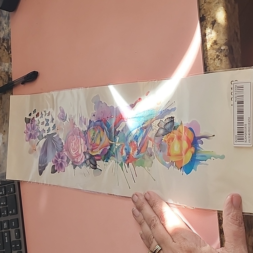Floral Temporary Tattoos